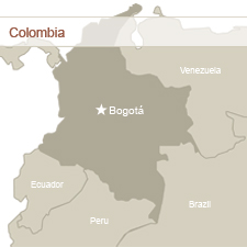 Map of Colombia