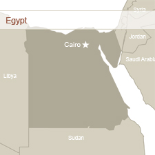 Map of Egypt