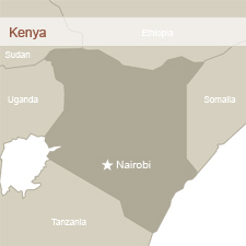 Map of Kenya