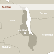 Map of Malawi